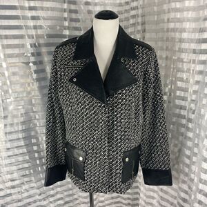 Bradley Bayou Vintage Wool Blend/Leather Jacket